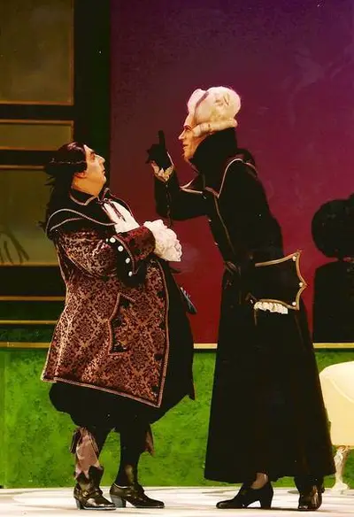 Poulard in "Madame Pompadour", Stadttheater Bremerhaven 2003 (mit Klaus Damm)