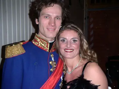 2004 Benefinz-Gala Augsburg (mit Susanne Marik)