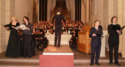 2005 "Messias" in Steinheim (mit Martha Urban, Gabriele Berger, Helena Mansfeld, Wolfgang Tiemann und dem Konzertchor "Vocale" Steinheim)