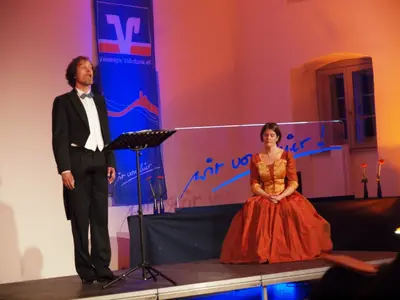 2013 Konzertsaal ehem. Ackerscheune Marienmünster (mit Anna-Sophie Achilles)