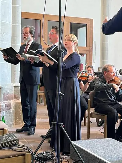 2023 mit Frederike Wiebel, Sopran, und Florian Feth, Tenor