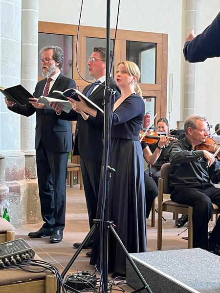 2023 mit Frederike Wiebel, Sopran, und Florian Feth, Tenor
